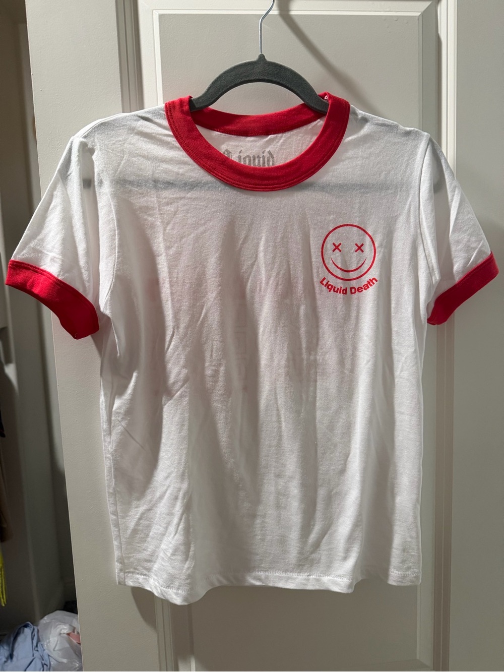 Liquid death baby tee